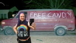 Pedo Van Man Meme Template