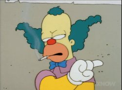 I Love You Krusty Meme Template