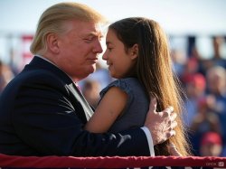 Donald Trump little girl JPP Meme Template