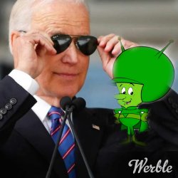Biden gets upgraded on the drone situation from Gazoo Meme Template