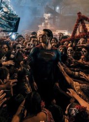 Crowd surrounding superman Meme Template