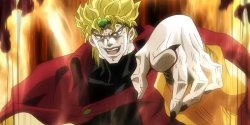 Dio brando za worldo timestop Meme Template