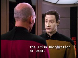 star trek irish reunification of 2024 Meme Template