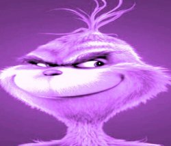 PURPLE GRINCH Meme Template