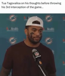 Tua Tagovailoa Miami Dolphins qb quarterback funny Meme Template