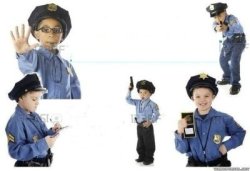 You was stopped by Kids Police Meme Template