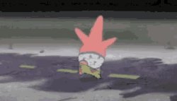 Patrick star running in underwear Meme Template