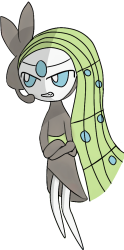 Angry Meloetta 8 Meme Template