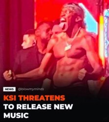 KSI threatens to drop new album Meme Template