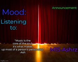 M15-Ashrz's announcement template Meme Template