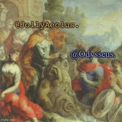 Aeolus x Odysseus Shared Announcement Template (made by Silver) Meme Template