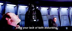 Darth Vader lack of faith Meme Template