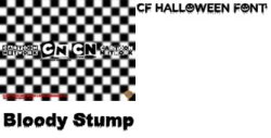 CN Print Logo Horror Remake Fonts Meme Template