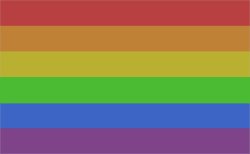 Gay Flag V2 (less of an eyesore) by WarCriminalAsher Meme Template