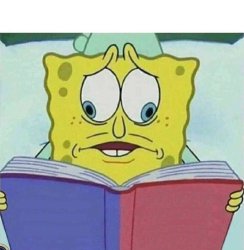 SpongeBob book Meme Template