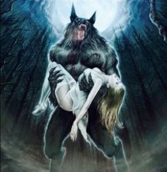 Werewolf holding girl Meme Template