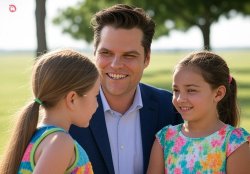 Matt Gaetz two girls park Republican coke party JPP Meme Template