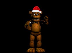 Freddy is Ready for Christmas Meme Template