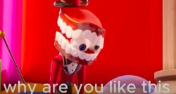 Why are you like this? Meme Template