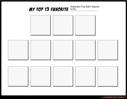 13 characters that don't deserve to die Meme Template