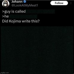 Did Kojima Write This? Meme Template