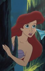 princess ariel arives Meme Template