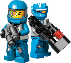 Lego Galaxy Squad Blue Team Meme Template