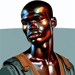 Black oily man Meme Template