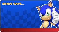 Sonic Says Meme Template