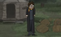 Harry Potter and the Portrait of What Looks Like a Large Pile of Meme Template