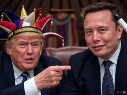 Who's the Boss? Trump Musk #Elonald JPP Meme Template