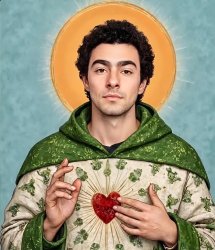 saint luigi Meme Template