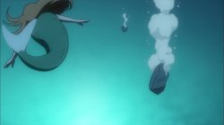 the mermaid arives Meme Template