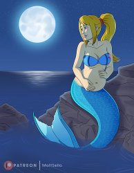 Samus mermaid Meme Template