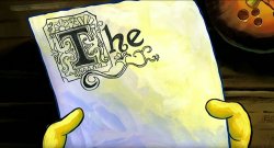 Spongebob “The” Meme Template