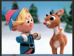 Rudolph & Hermie single frame Meme Template