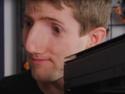 Linus enlarged face Meme Template