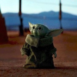 Baby Yoda 4k Meme Template