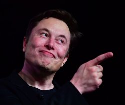 Elon Pointing Meme Template