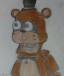 Drawing Freddy?! Meme Template