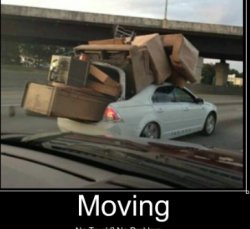 Moving is fun! Meme Template