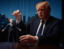 Donald Trump Puppetmaster Meme Template