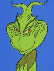 Grinch Smile Meme Template