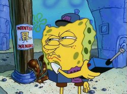 SpongeBob looking for SpongeBob Meme Template