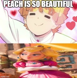 zenistu loves movie peach Meme Template