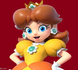 princess daisy Meme Template
