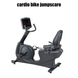 cardio bike jumpscare Meme Template