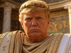 Donald Trump Caligula Emperor Evil Meme Template