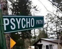 Road Sign - Psycho Path Funny Humor Meme Template