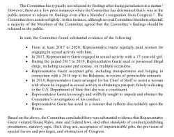 Gaetz report Meme Template